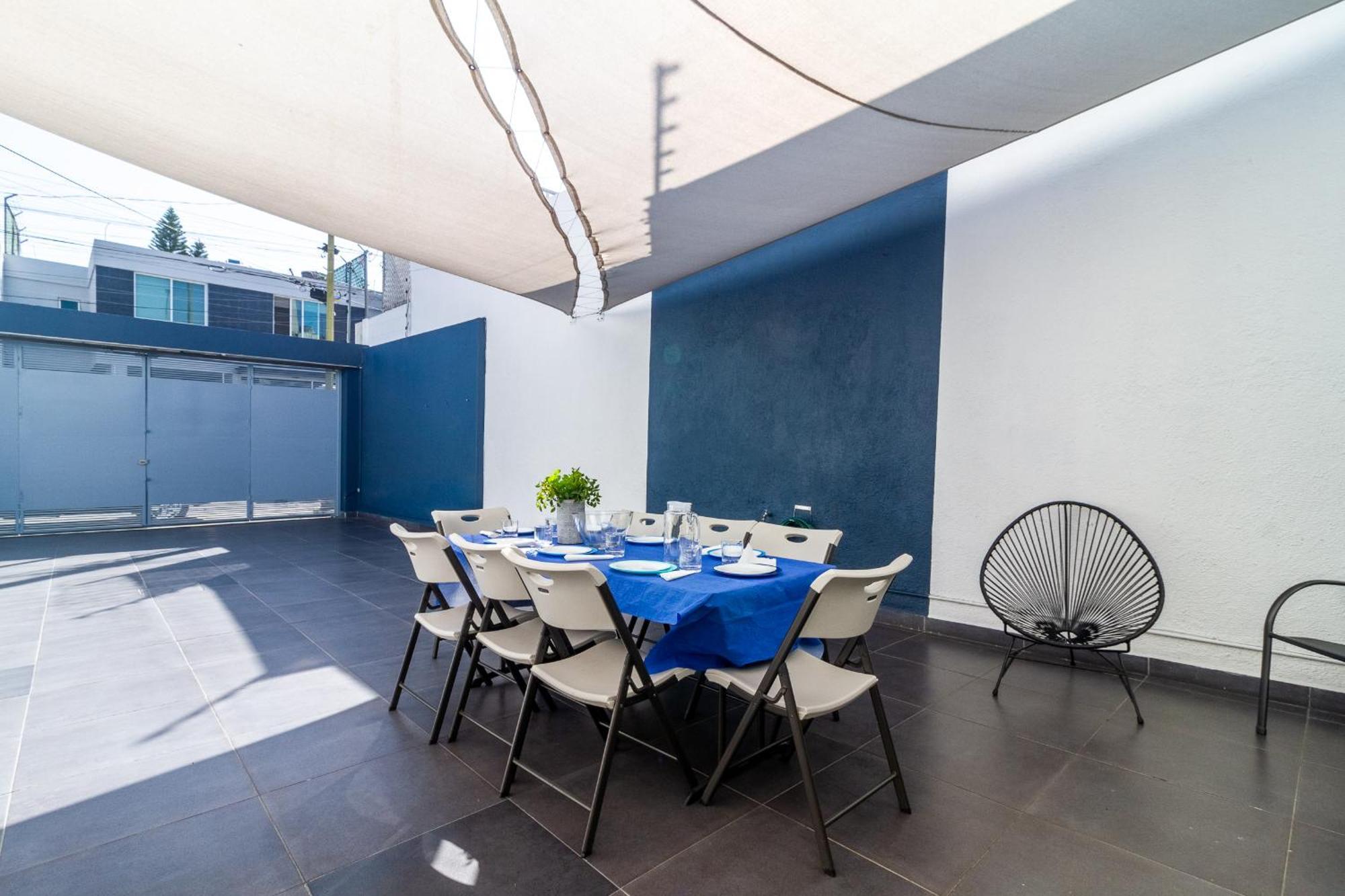 Вилла Casa Azul Turquesa Excelente Ubicacion Facturamos Гвадалахара Экстерьер фото